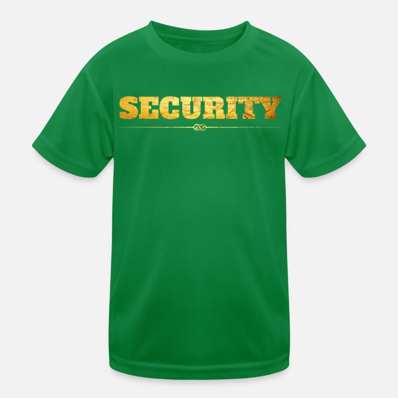 Security Kinder Funktions-T-Shirt