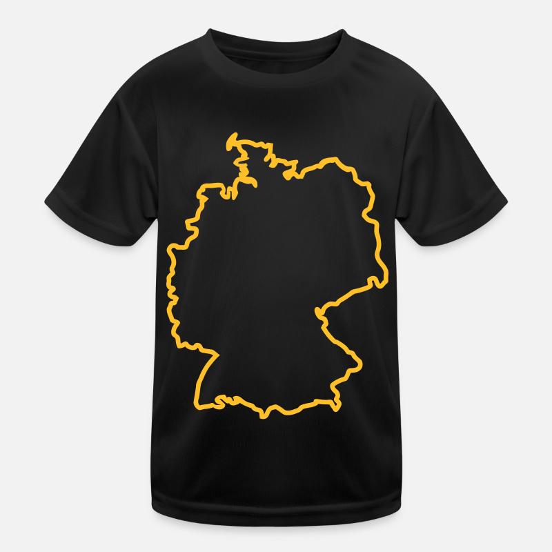 Deutschland Kinder Funktions-T-Shirt