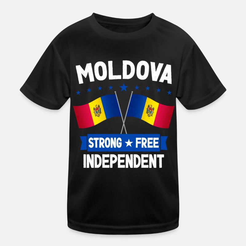 Moldavie T-shirt sport Enfant