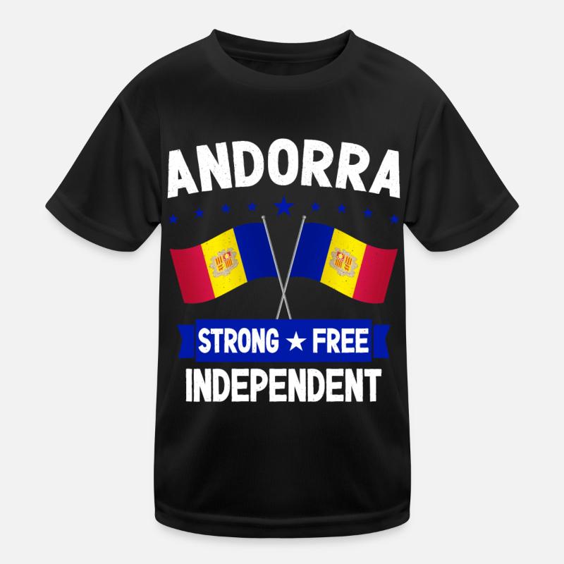 Andorra Kids Functional T-Shirt