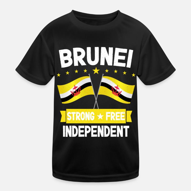 Brunei Kinder Funktions-T-Shirt