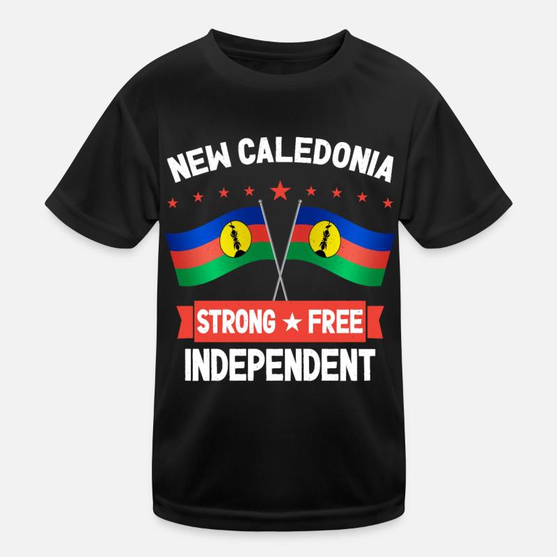 Neukaledonien Kinder Funktions-T-Shirt