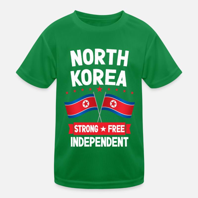 Corée du Nord T-shirt sport Enfant