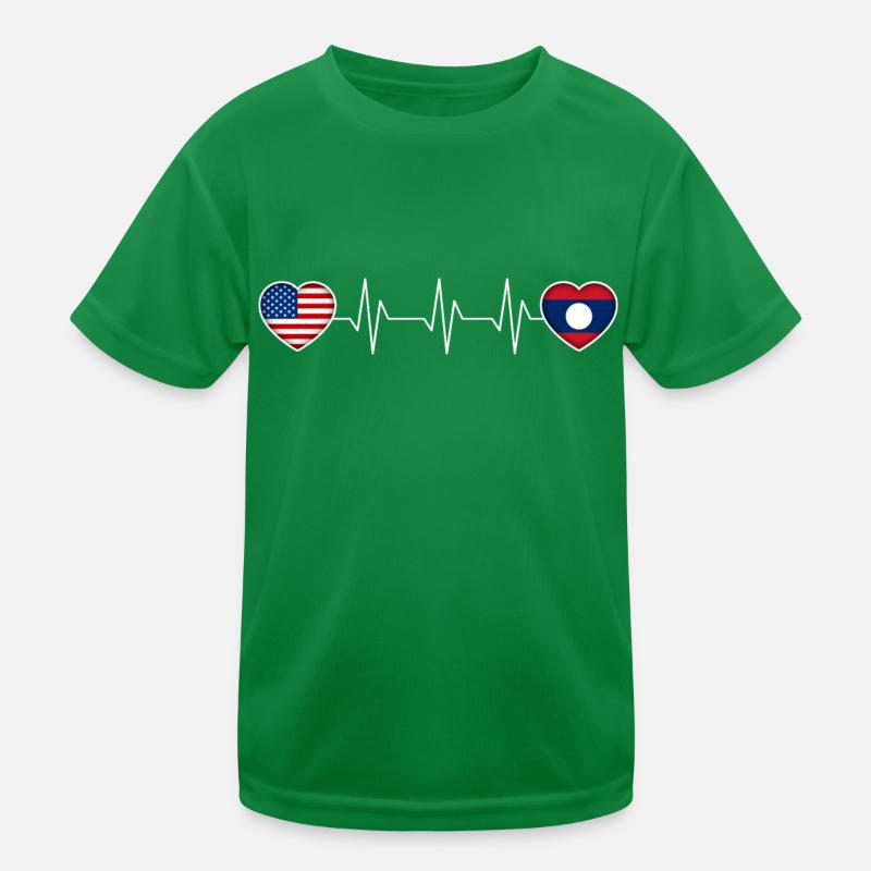 Laos Kids Functional T-Shirt