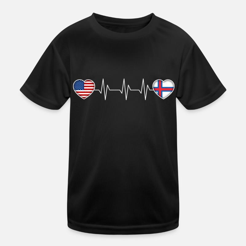 Färöer Inseln Kinder Funktions-T-Shirt