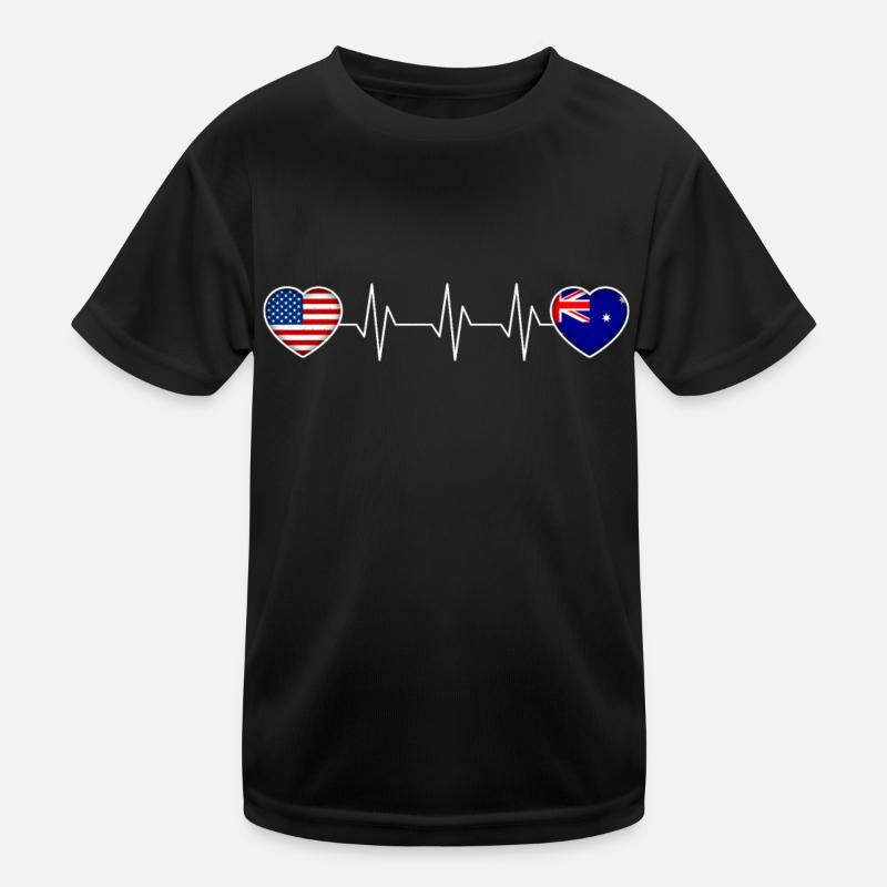 Australien Kinder Funktions-T-Shirt