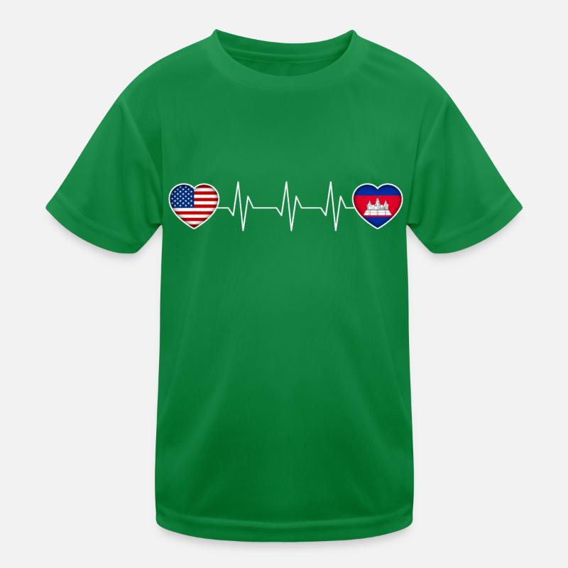 Cambodia Kids Functional T-Shirt