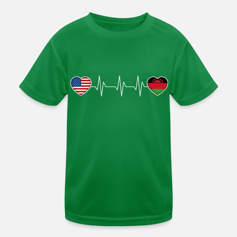 Malawi Kinder Funktions-T-Shirt