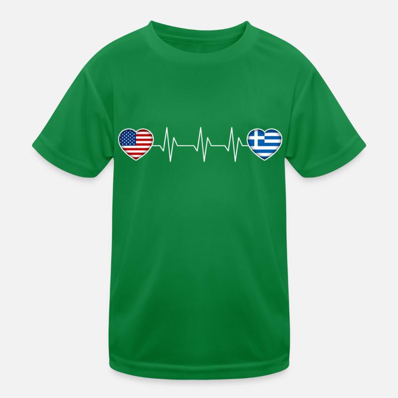 Grèce T-shirt sport Enfant