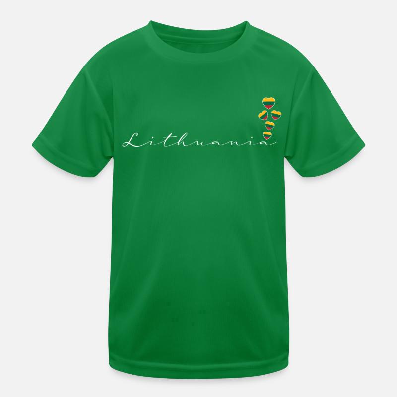 Lithuania Kids Functional T-Shirt