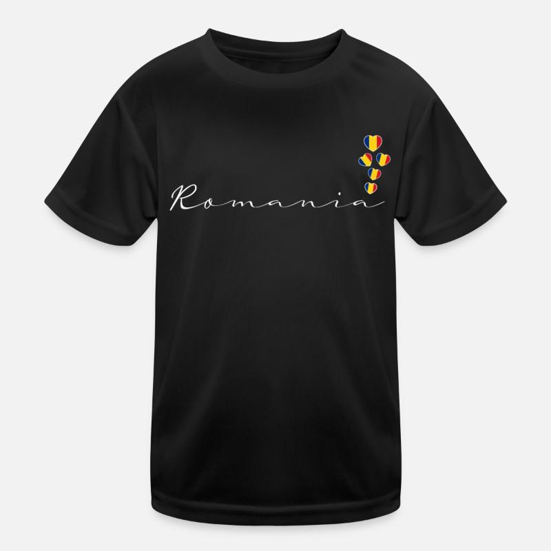 Romania Kids Functional T-Shirt