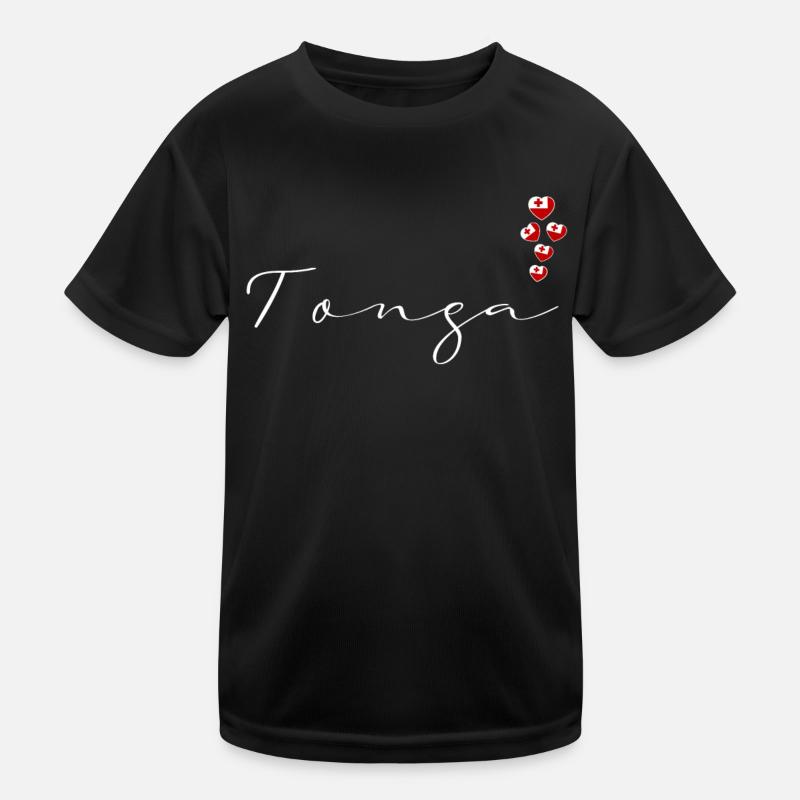Tonga Kinder Funktions-T-Shirt