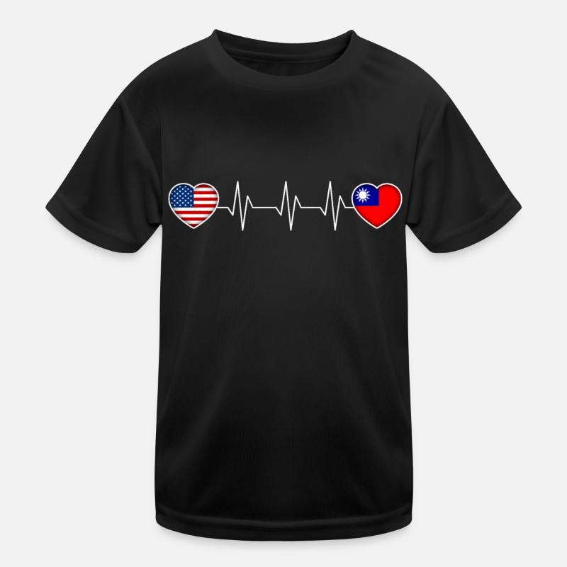 Taiwan Kinder Funktions-T-Shirt