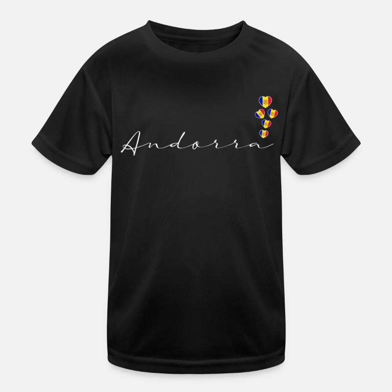 Andorra Kids Functional T-Shirt