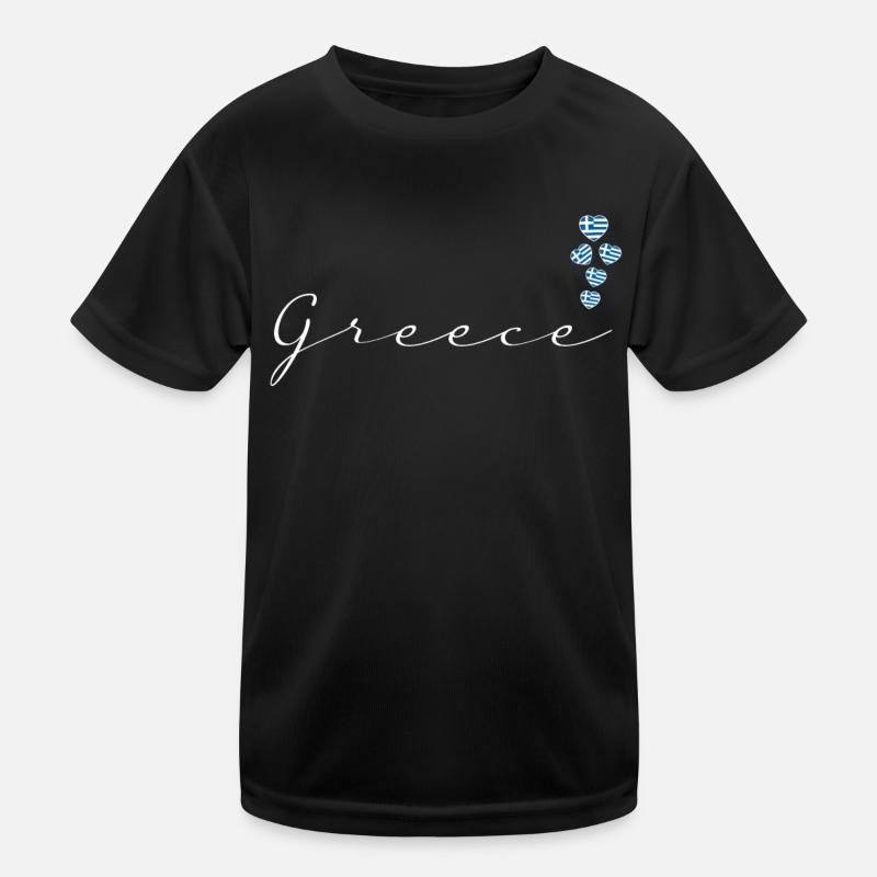 Greece Kids Functional T-Shirt