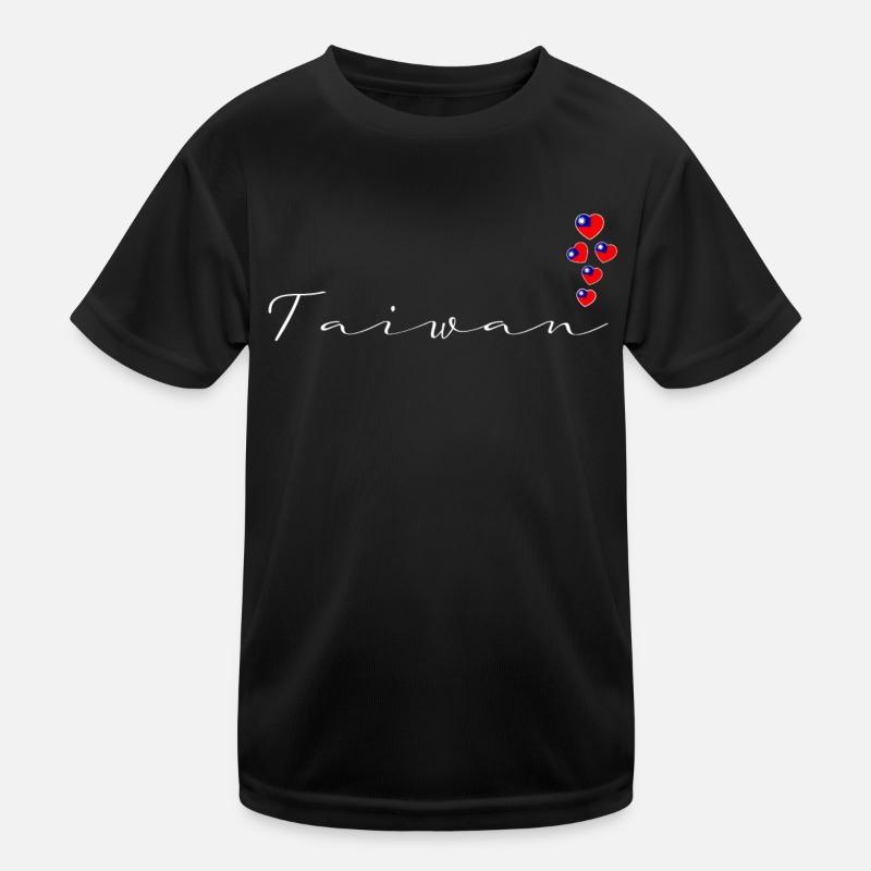 Taiwan Kinder Funktions-T-Shirt