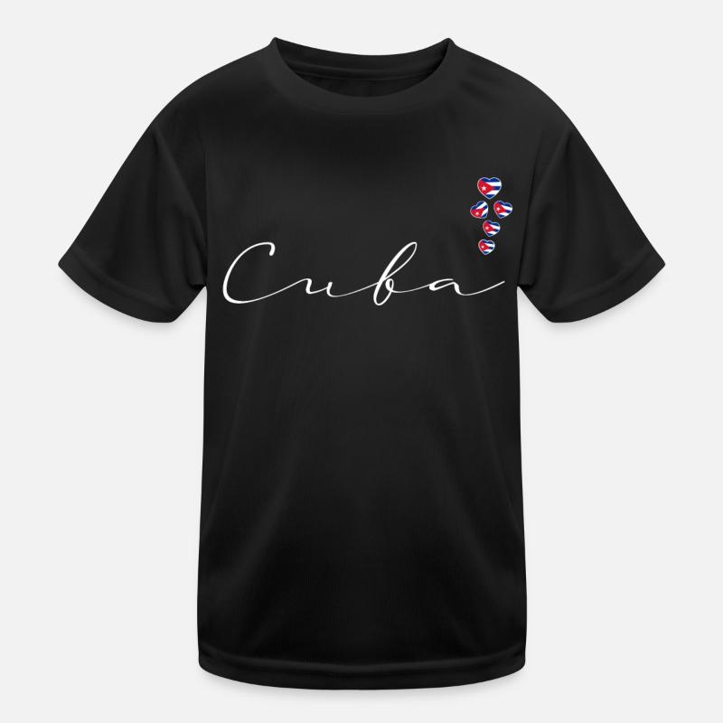 Cuba T-shirt sport Enfant