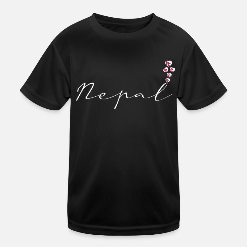 Nepal Kinder Funktions-T-Shirt