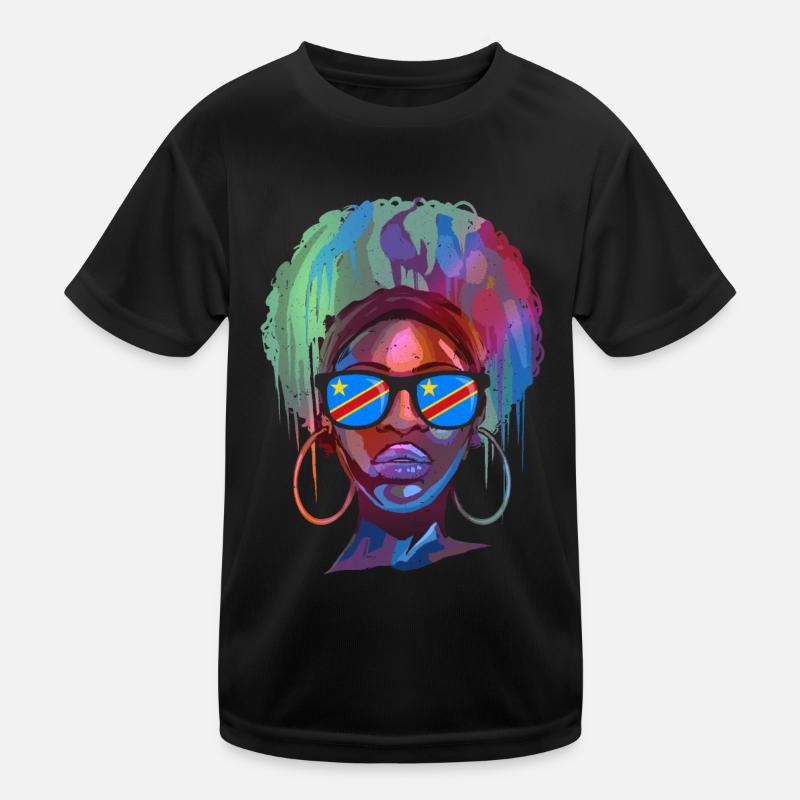 République démocratique du Congo T-shirt sport Enfant