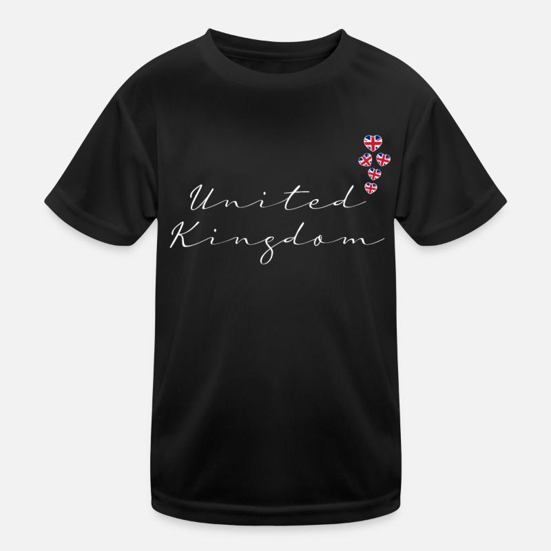 Großbritannien Kinder Funktions-T-Shirt