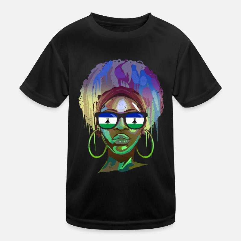Lesotho T-shirt sport Enfant