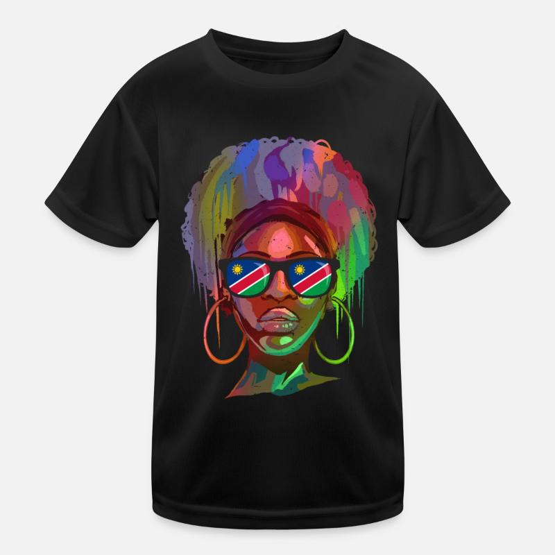Namibia Kids Functional T-Shirt