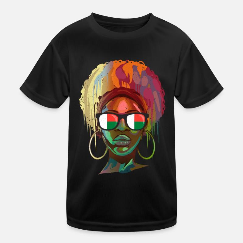 Madagaskar Kinder Funktions-T-Shirt