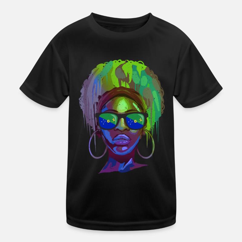 Weihnachtsinsel Kinder Funktions-T-Shirt