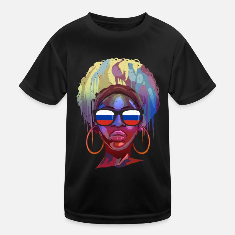 Russie T-shirt sport Enfant