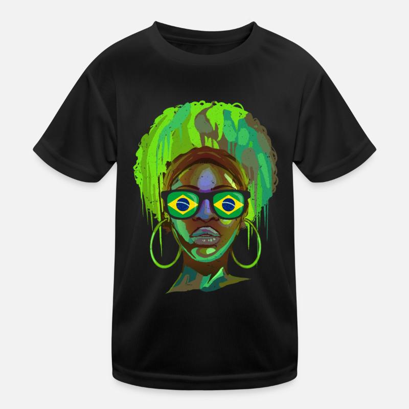 Brésil T-shirt sport Enfant
