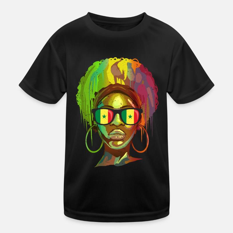 Sénégal T-shirt sport Enfant