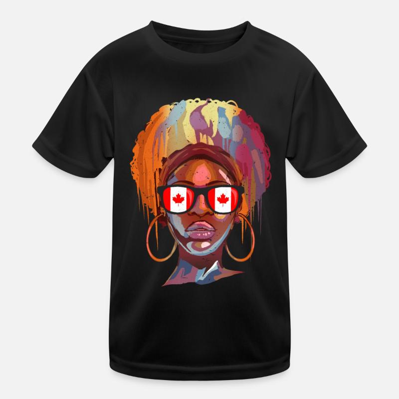 Canada T-shirt sport Enfant