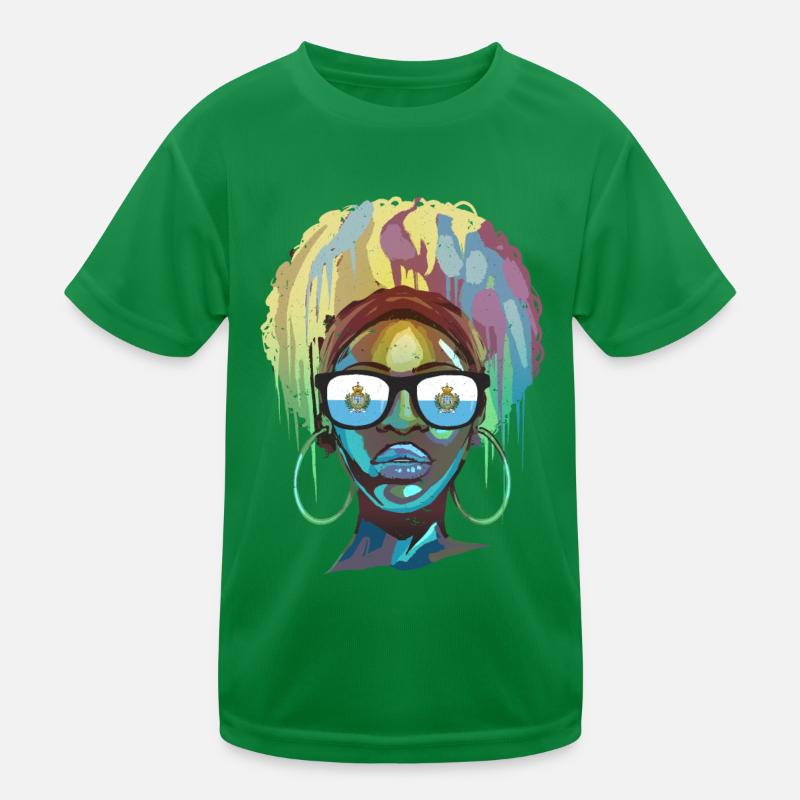 San Marino Kids Functional T-Shirt
