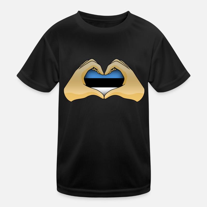 Estonia Kids Functional T-Shirt