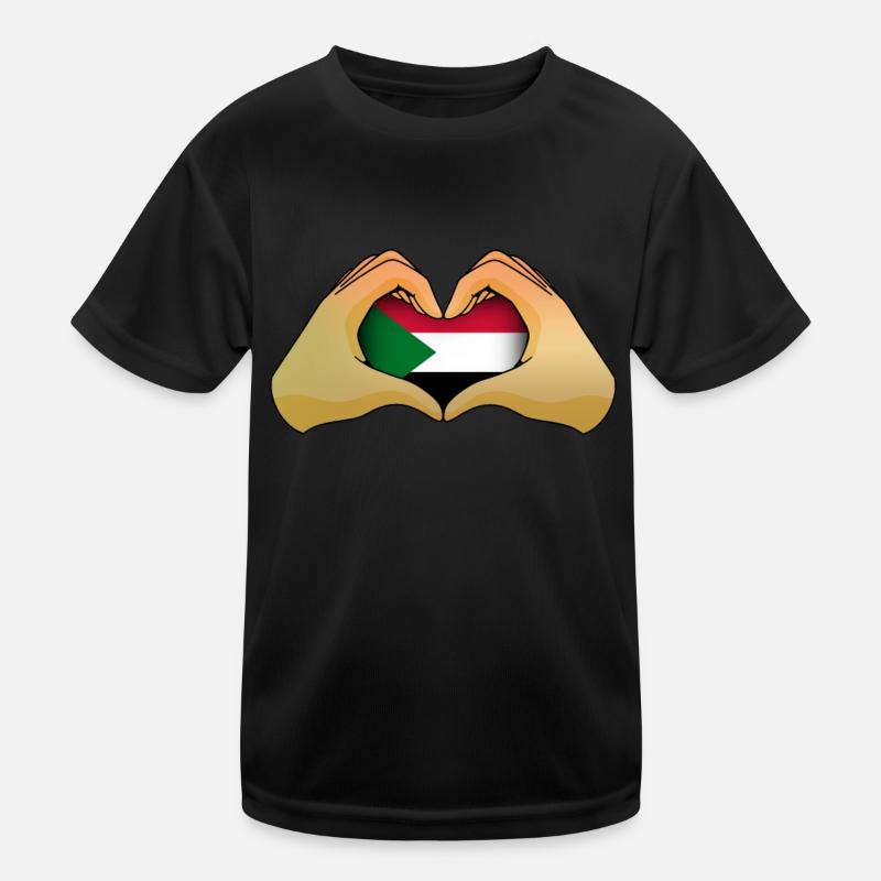Sudan Kinder Funktions-T-Shirt