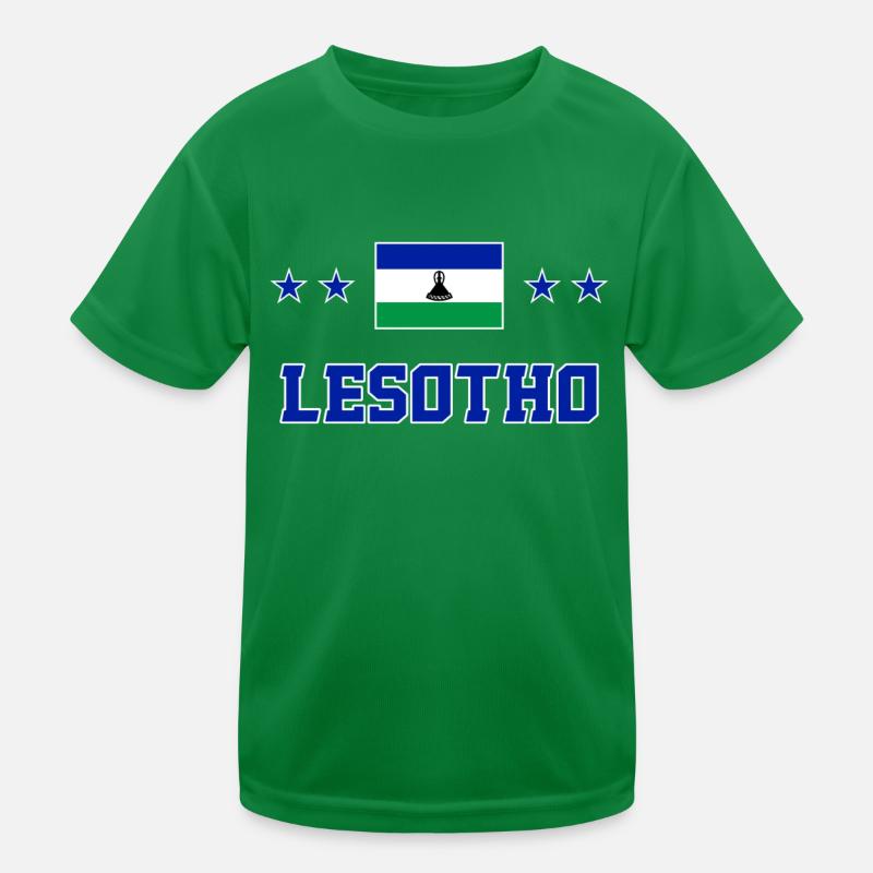 Lesotho Kids Functional T-Shirt