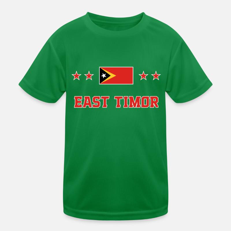 East Timor Kids Functional T-Shirt