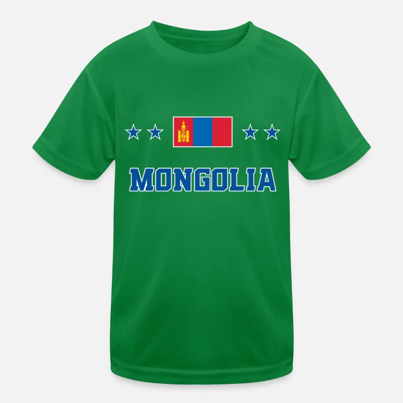 Mongolia Kids Functional T-Shirt