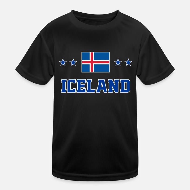 Islande T-shirt sport Enfant