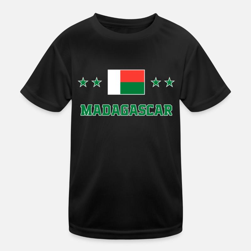 Madagaskar Kinder Funktions-T-Shirt