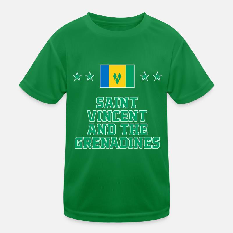 Saint Vincent et les Grenadines T-shirt sport Enfant