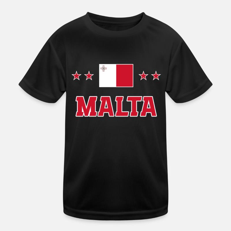 Malta Kinder Funktions-T-Shirt