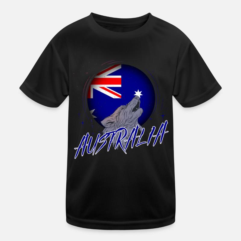 Australien Kinder Funktions-T-Shirt