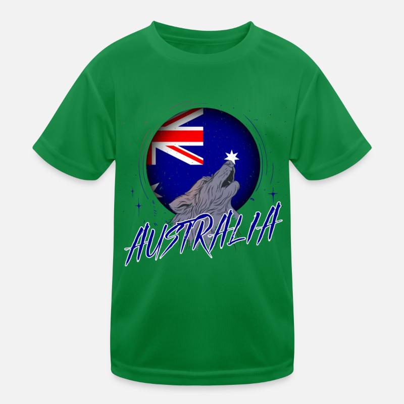 Australien Kinder Funktions-T-Shirt