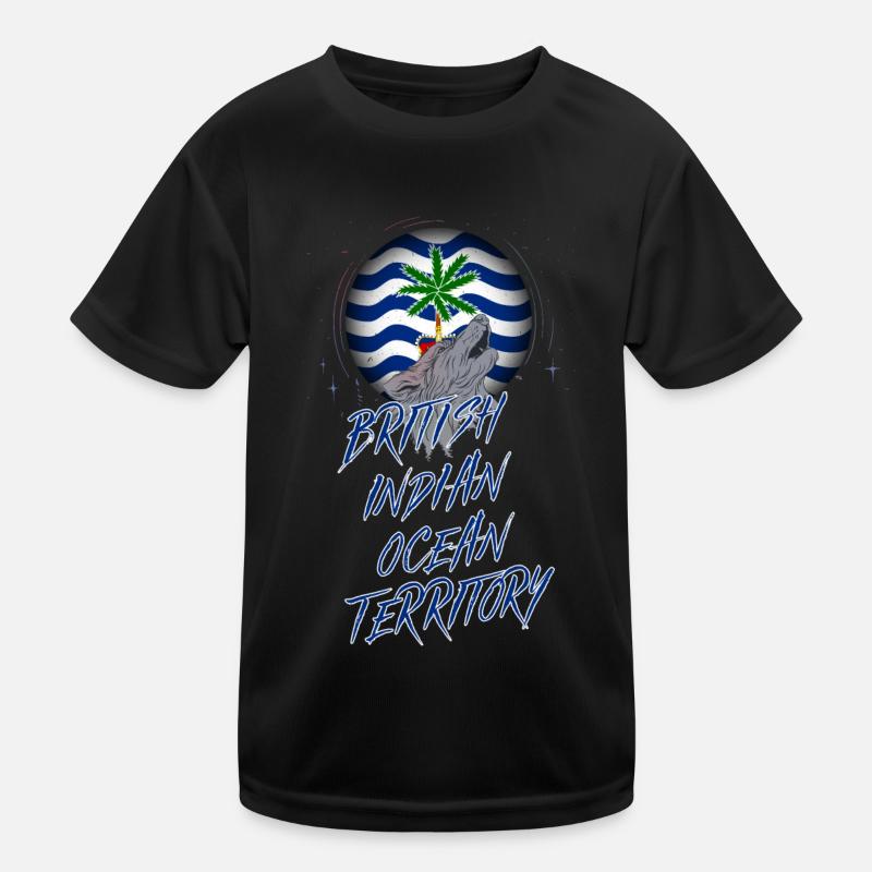 British Indian Ocean Territory Kids Functional T-Shirt