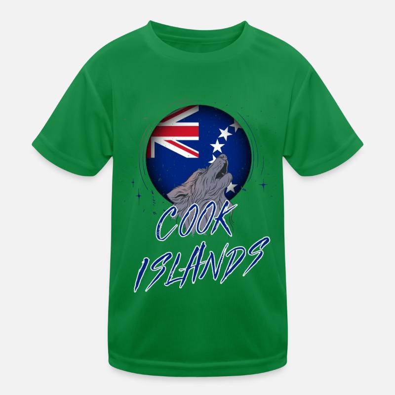 Cook Islands Kids Functional T-Shirt