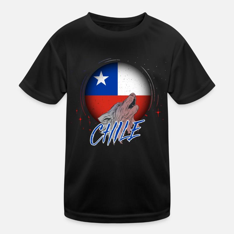 Chile Kinder Funktions-T-Shirt