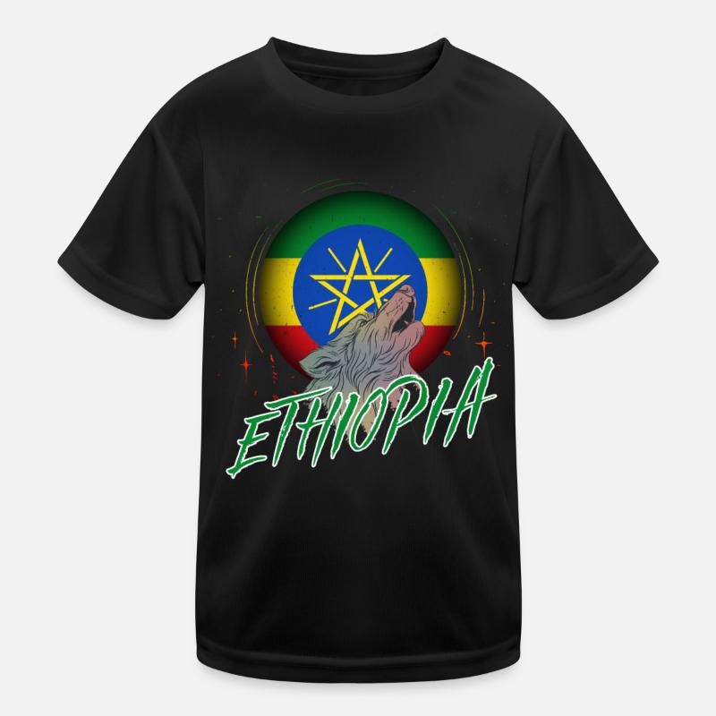 Éthiopie T-shirt sport Enfant