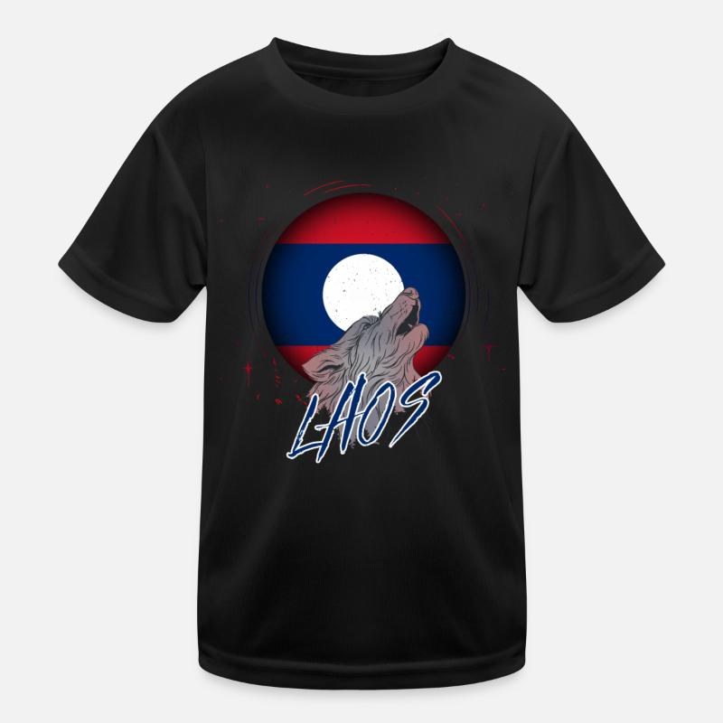 Laos Kids Functional T-Shirt