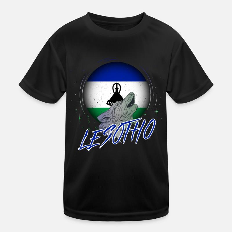 Lesotho T-shirt sport Enfant